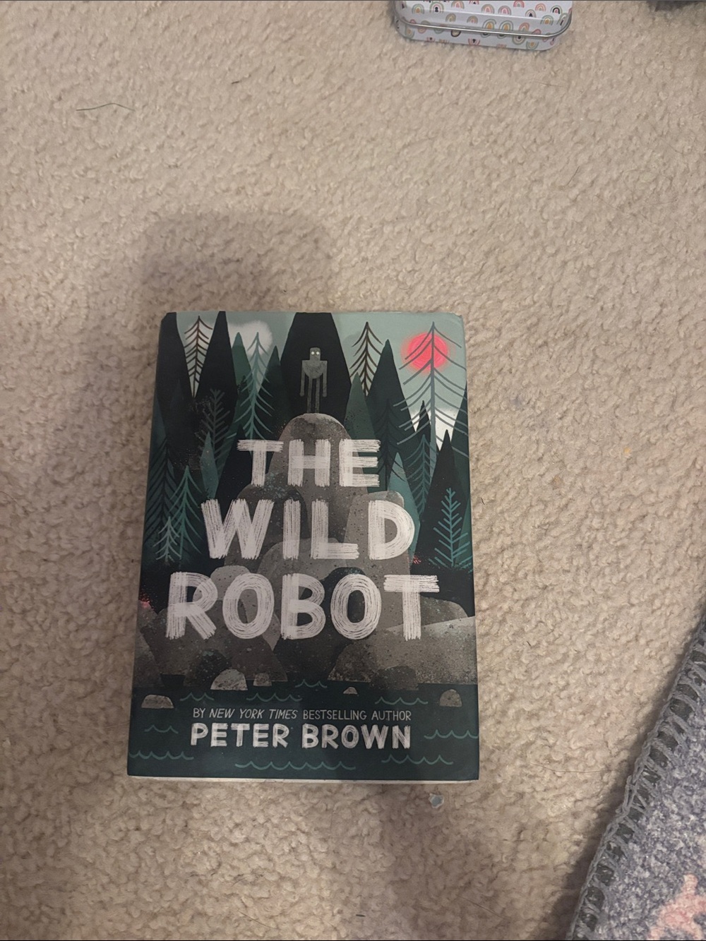& Other Stories Teal Black Book Cover "The Wild Robot"